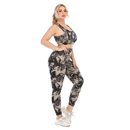 Plus Size Women's Activewear Gym & Yoga Tracksuit 18+