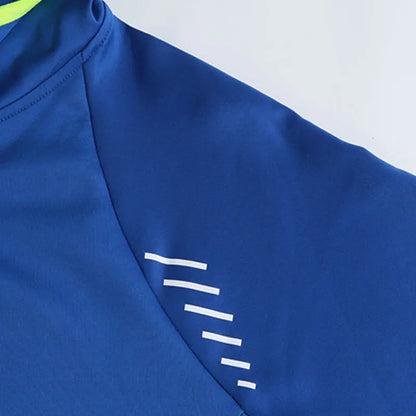 Men's Reflective Hooded Running Jacket for Activewear