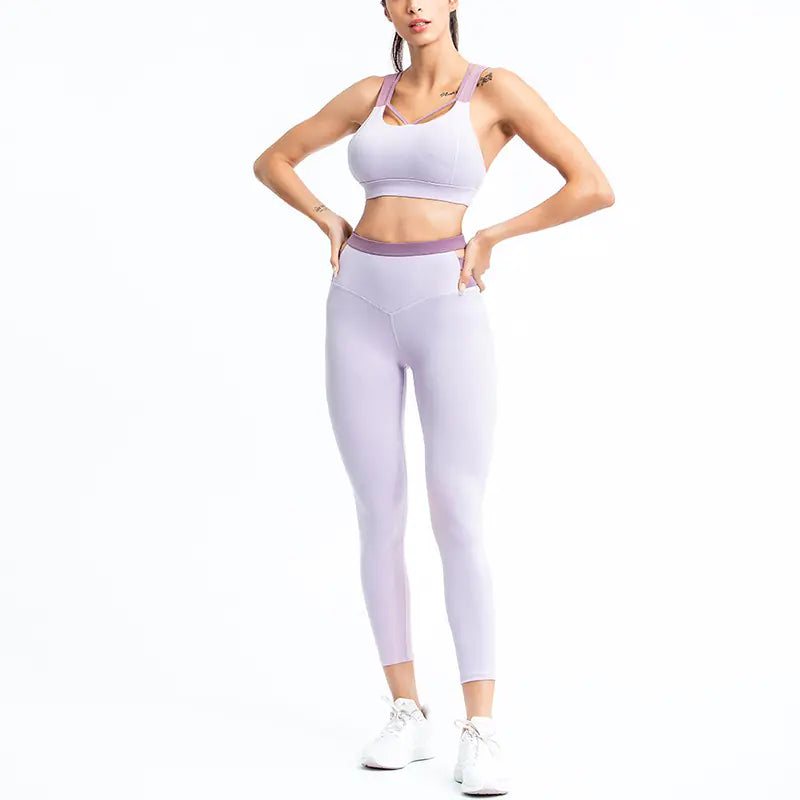 Cross-Border Yoga Suit Set - Quick-Dry Activewear