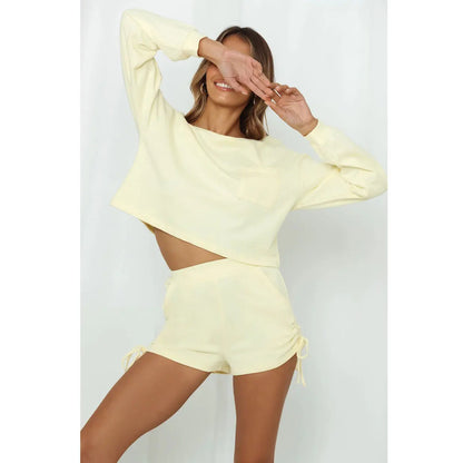 Women's Casual Home Style Activewear Set