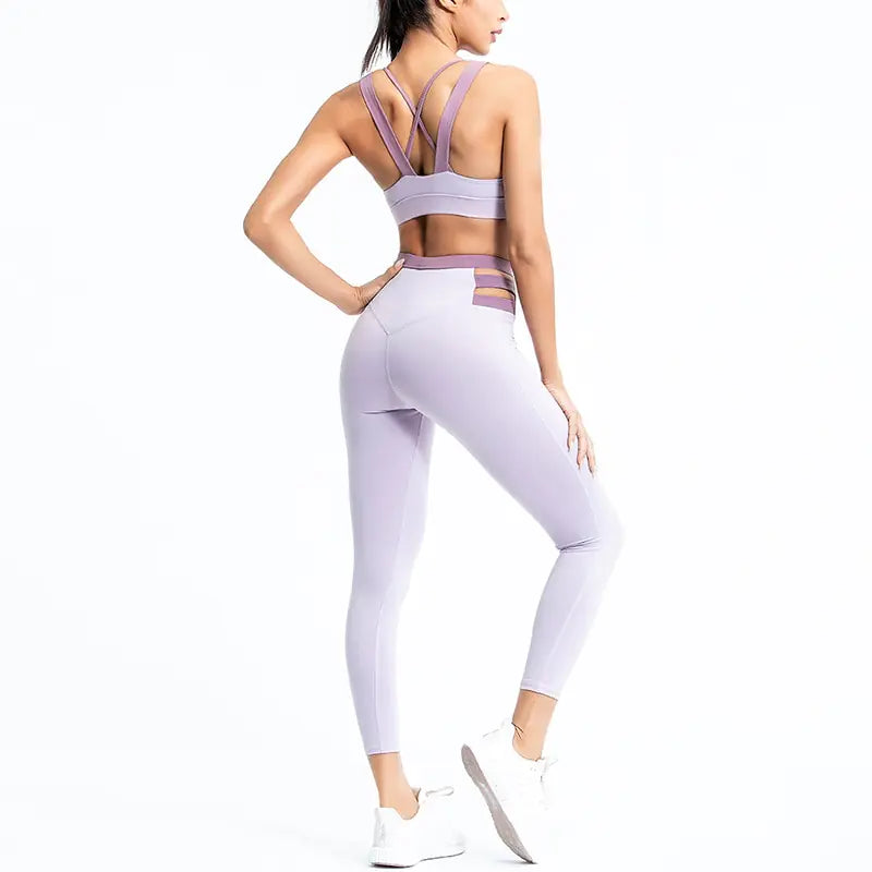Cross-Border Yoga Suit Set - Quick-Dry Activewear