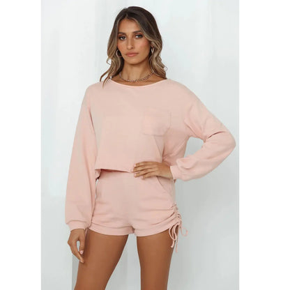 Women's Casual Home Style Activewear Set
