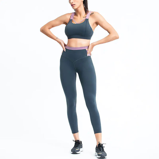 Cross-Border Yoga Suit Set - Quick-Dry Activewear